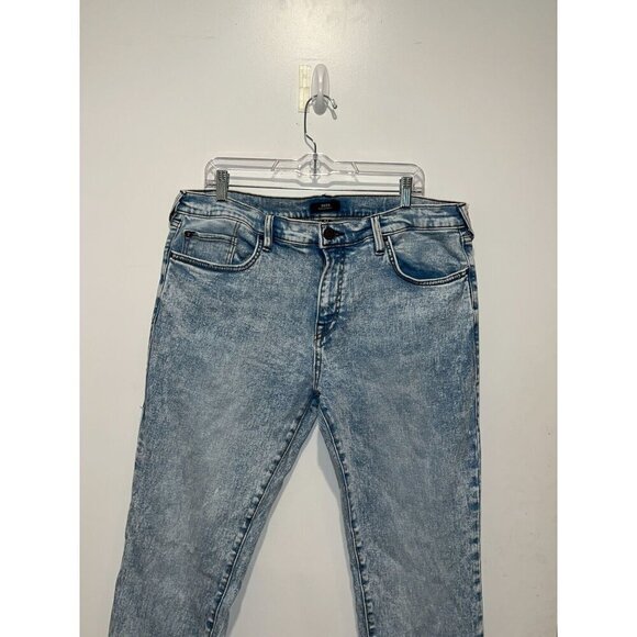 True Religion Rocco Blue Denim Medium Wash Relaxed Skinny Jeans Men's Size 36 - Picture 3 of 12